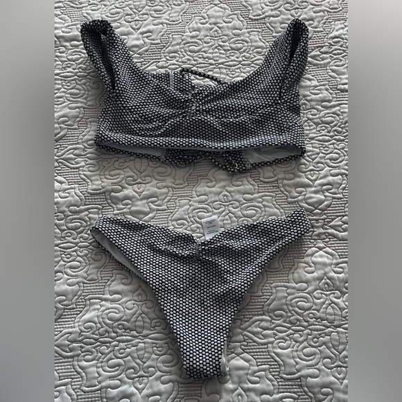 Blue Life Swimwear Black/White Bikini - Picture 2 of 2